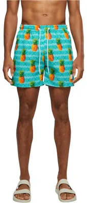 Produktbild von Urban Classics Herren Swim Shorts – Schnelltrocknende Badehose mit Innenslip und