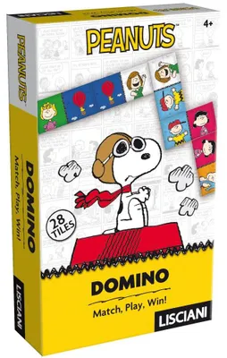 Imagen del producto de Peanuts Domino (Edición italiana) – Juego de mesa – lisciani