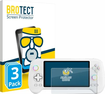 Produktbild von 3x BROTECT Entspiegelungs Schutzglas für Anbernic RG557 Schutzfolie Panzer Folie Glas Display Schutz matt