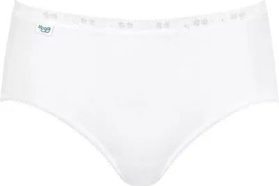 Produktbild von sloggi Damen Midislip Basic+ - WHITE - Größe 44