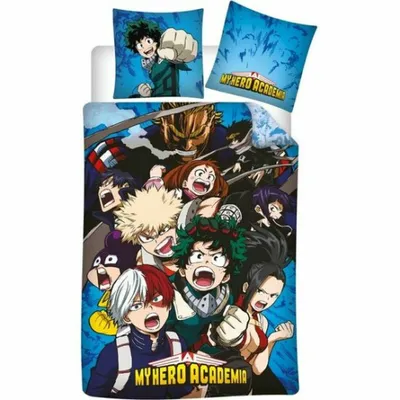 Zdjęcie produktu dla BONES - Pościel bawełniana 90cm My Hero Academia, akcesoria do sypialni