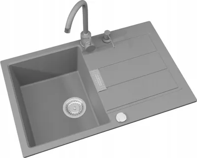 Produktbild von Franke S2D 2.0 Spüle 611-78 Grau Batteriespender