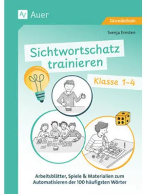 Obrázok produktu pre Sichtwortschatz trainieren Klasse 1-4