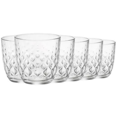 Produktbild von Bormioli Rocco Glit niedrige Gläser 295ml 6pcs