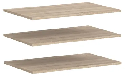 Produktbild von xonox.home Einlegebodenset Zubehör Sonoma Eiche Nachbildung B/H/T: 77x2x33 cm
