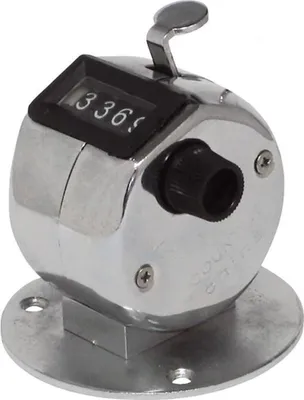 Produktbild von Mechanischer Handzähler mit Sockel