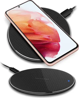Produktbild von Wireless Charger Ladestation 15W 10W für Samsung Galaxy S25 Plus Ultra Ladegerät