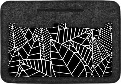 Obrázok produktu pre Bertoni Ekologický plstený organizér do kabelky - štýlový, odolný a praktický doplnok na udržiavanie poriadku 26x18x8 cm antracytový veniec