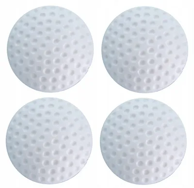 Produktbild von Piambo Türpuffer Weiß Selbstklebend Gummi 4er-Set