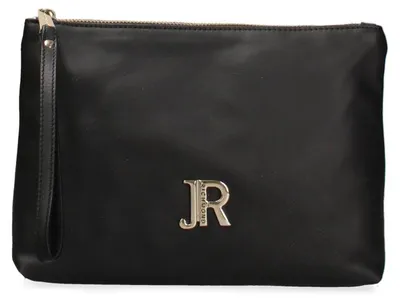 Produktbild von Damen Clutch Sauvage, leer, mit Reißverschluss und abnehmbarer Schulterriem, Marke John Richmond