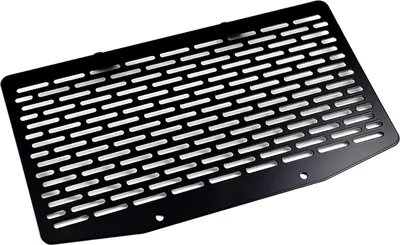Produktbild von ZIEGER Kühlerabdeckung kompatibel mit Kawasaki Versys 650 schwarz