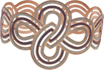 Produktbild von JuwelmaLux Armreif 925/000 Sterling Silber Rosé vergoldet JL47-03-0034
