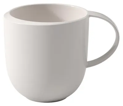 Produktbild von Villeroy & Boch Vorteilset 6 Stück NewMoon Becher mit Henkel Premium Porcelain weiß 1042649651