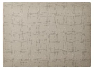 Platzset Silikon 45x33 cm rutschfest abwaschbar beige 1 Stück