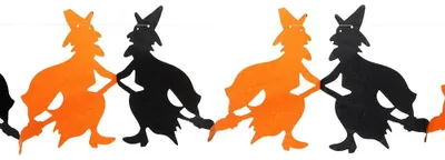 Immagine prodotto di Atosa Ghirlanda di Halloween in carta 300 cm Arancione Arancione Taglia unica