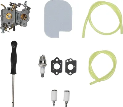 Image de Kit de filtre à air du carburateur en alliage d'aluminium 545070601 pour tronçonneuse Poulan P3314 P3314WS P3314WSA P3416 P3516 P3516PR