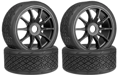 Productafbeelding van 1/7 1/8 Onroad-banden, 17 mm, velgen voor 1/7 Infraction Limitless Felony