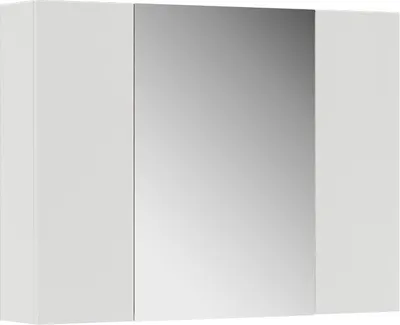 Immagine prodotto di Specchio contenitore bagno Vicco Leopold Bianco 80 x 59.2 cm con ripiani, Model 56216