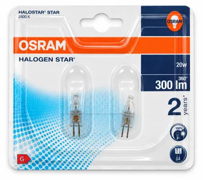 Produktbild von Osram 4008321201836 Halogenlampe Stiftsockellampe für Allgemeinbeleuchtung