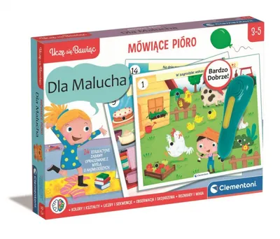 Obrázok produktu pre Clementoni Hovoriace Pero Pre Batoľatá 50784