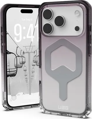 Zdjęcie produktu dla Urban Armor Gear Plyo, Pokrowiec, Apple, iPhone 17 Pro, 16 cm (6.3"), Czarny, Przezroczysty
