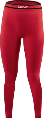 Produktbild von Lenz Damen Lange Funktionshose 6.0 Merino , Rot, M