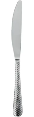 Produktbild von 12x Menümesser CELESTE, 23,5 cm, mit strukturierter Oberfläche Chromstahl 13/0