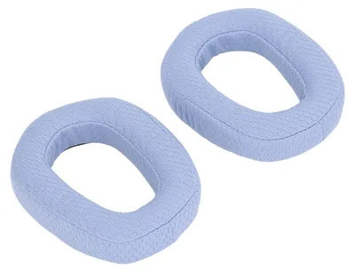 Imagen del producto de Almohadillas de repuesto, profesionales, con suave aislamiento acústico, para auriculares Logitech G435 LIGHTSPEED, color azul