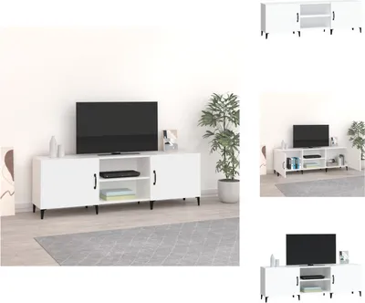 Immagine prodotto di mobile TV vidaXL bianco 150x30x50 cm in legno - Mobili TV