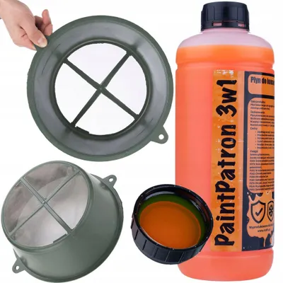 Imagen del producto de Set de Limpieza y Conservacion Rosfix PaintPatron 3-en-1 1L – Filtro  | Proteccion y Limpieza | Pulverizador Airless