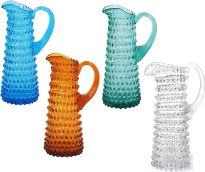Produktbild von Glaskrug Bobbles 1000ml Klar