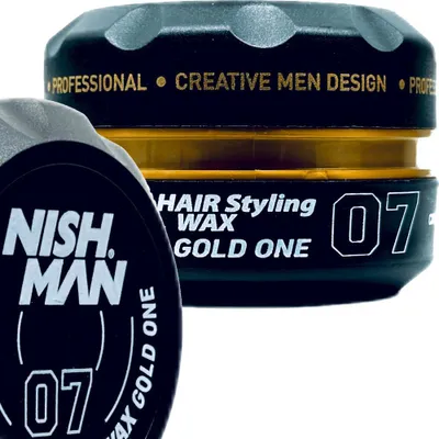 Immagine prodotto di NishMan Cera per capelli 07 Gold One Strong Cera per capelli 150 ml
