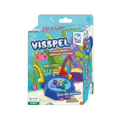 Produktbild von Clown Games Visspel Reiseditie, Brettspiel, Fishing, 5 Jahr(e)