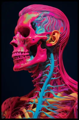 Produktbild von Plakat 53x81cm Anatomie der Farbe