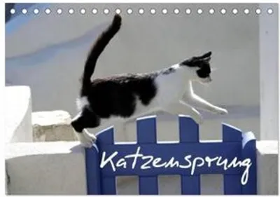 Obrázok produktu pre Katzensprung (stolový kalendár 2026 DIN A5 na šírku), CALVENDO mesačný kalendár