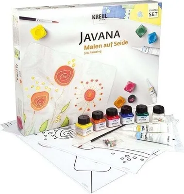 Obrázok produktu pre KREUL hodvábna farba JAVANA, krabička na hodvábnu farbu