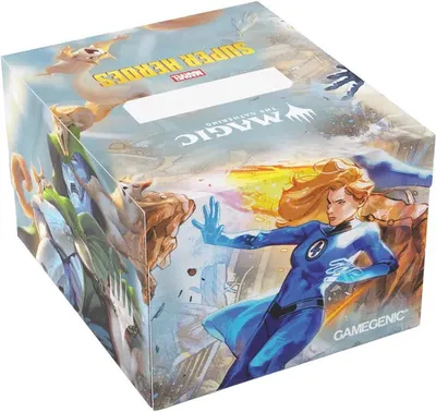 Produktbild von MTG Soft Kiste 100+ XL Seiteneinführung The Fantastic Four & Go Nuts! Kartenbox