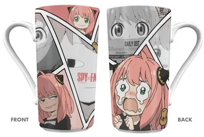 Zdjęcie produktu dla Kubek Spy x Family 470 ml – wytrzymały, ceramiczny, można myć w zmywarce
