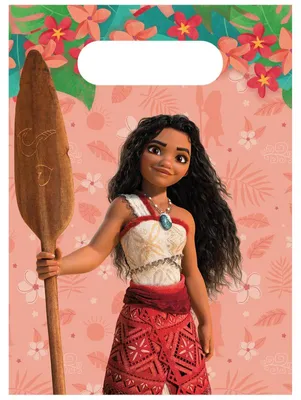 Produktbild von VAIANA 2 Moana II Disney Geburtstagsparty Papiergeschenktüten 4Stk.