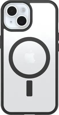 Produktbild von OtterBox React MagSafe iPhone 16e/15/14/13 -clear/black