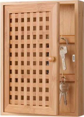 Produktbild von Zeller-Presente Schlüsselkasten Bambus 19 x 27 x 6 cm