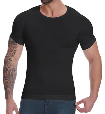 Immagine prodotto di Gleefeat, body shaper modellante per uomo, maglia a compressione per uomo, riduce il girovita
