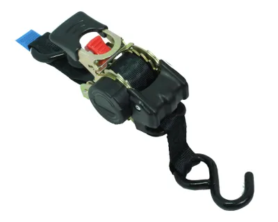 Produktbild von Automatik Spanngurt Zurrgurt mit Aufrollfunktion Ratschengurt 25mm 1.8m S Haken
