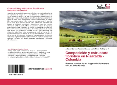 Produktbild von Composición y estructura florística en Risaralda - Colombia