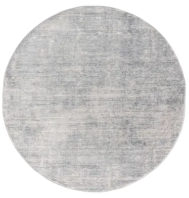 Produktbild von TESSO Living | Moderner Teppich Stella - 120 cm - Silberfarben - Weich und elegant - Leicht zu reinigen
