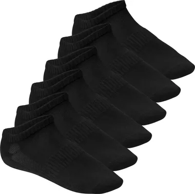 Produktbild von Footstar Damen & Herren Fitness Sneaker Socken (6 Paar) - Schwarz 39-42