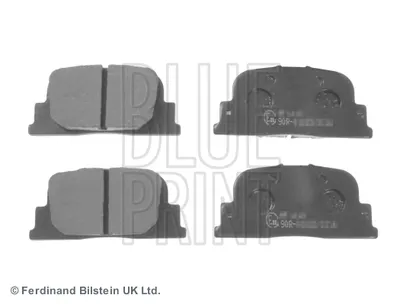 Produktbild von BLUE PRINT Bremsbeläge Satz Hinten für TOYOTA PRIUS Liftback (NHW20) ADT342179