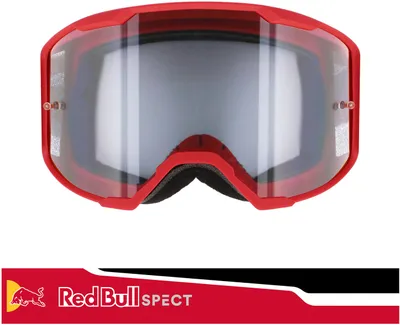 Produktbild von Red Bull Spect Motocrossbrille STRIVE rot mit klaren Gläsern
