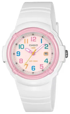 Produktbild von Casio Armbanduhr für Jungen und Mädchen, Modell ty569490, Rosa und Weiß