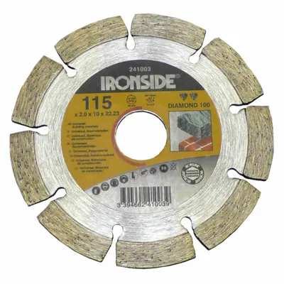 Produktbild von Ironside Diamant-Scheibe 115mm 2/7mm